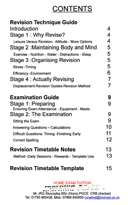 Revision Guide Sample Page 1